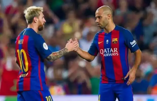 Messi is bigger than Barcelona – Mascherano